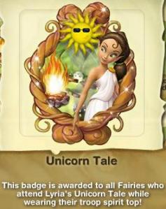 The Unicorn Tale badge 